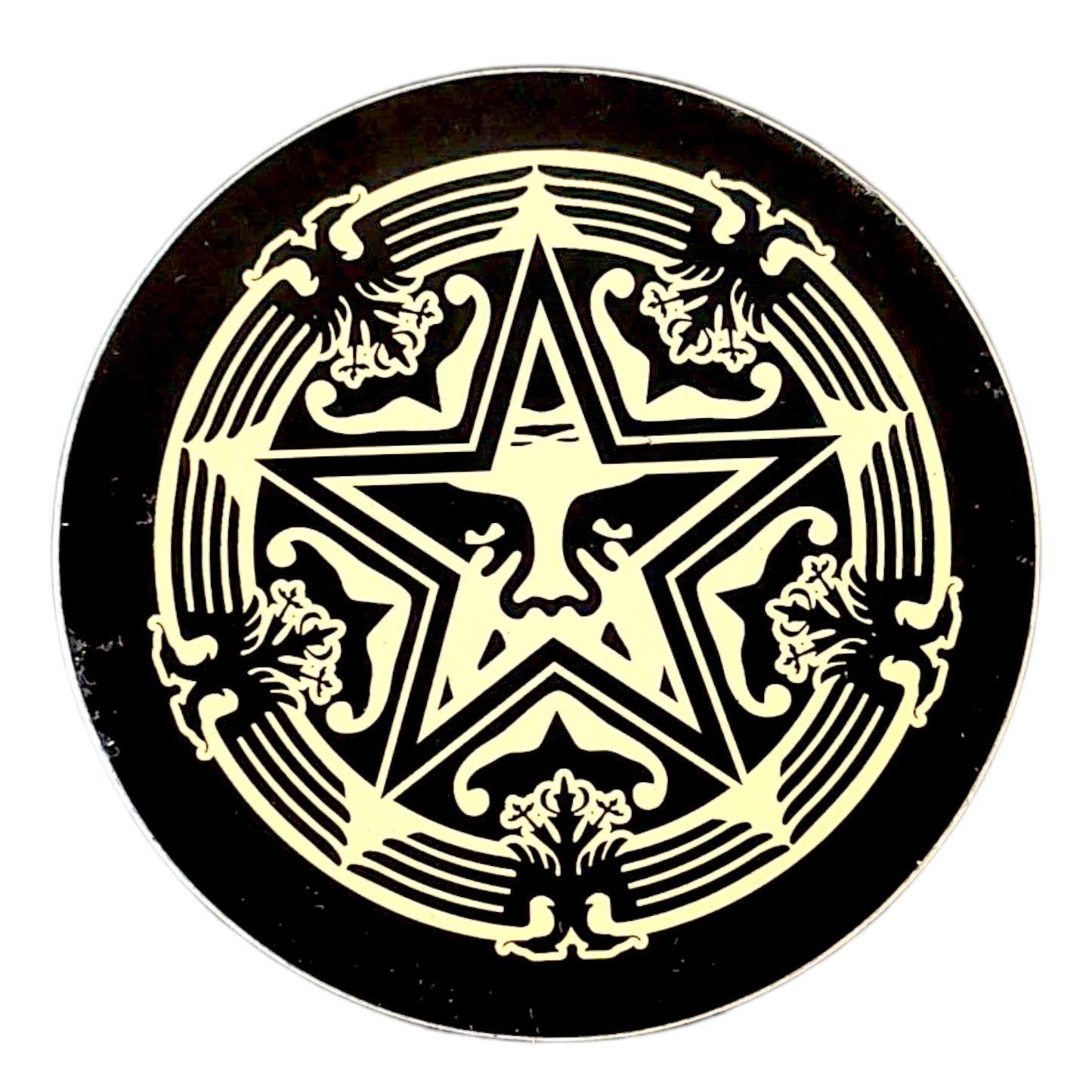 Shepard Fairey Obey Star Sticker