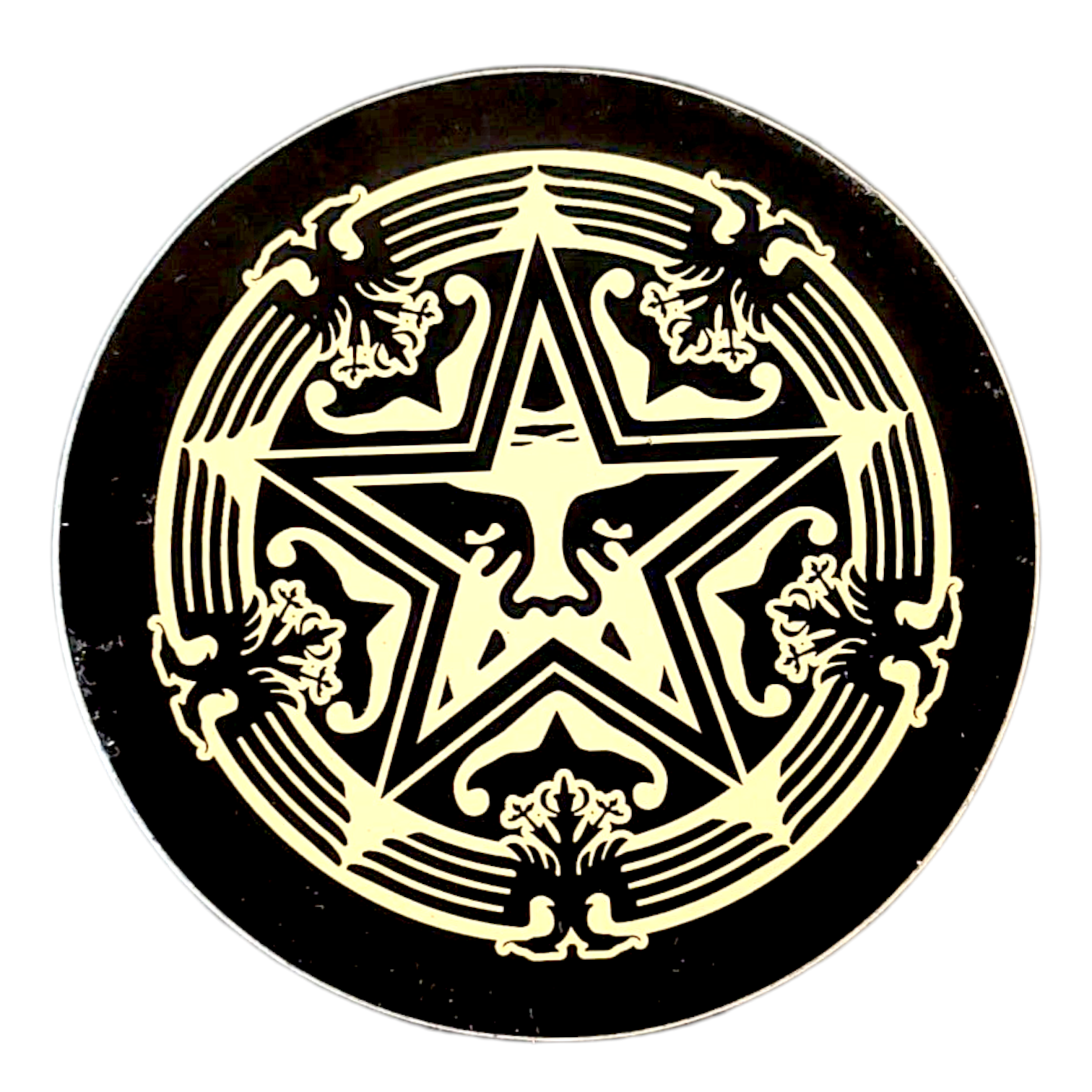 Shepard Fairey Obey Star Sticker