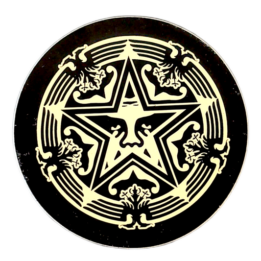 Shepard Fairey Obey Star Sticker
