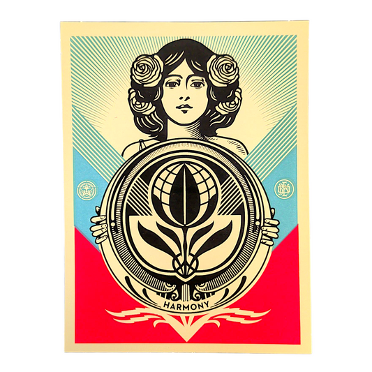 Shepard Fairey Protect Biodiversity - Cultivate Harmony Sticker
