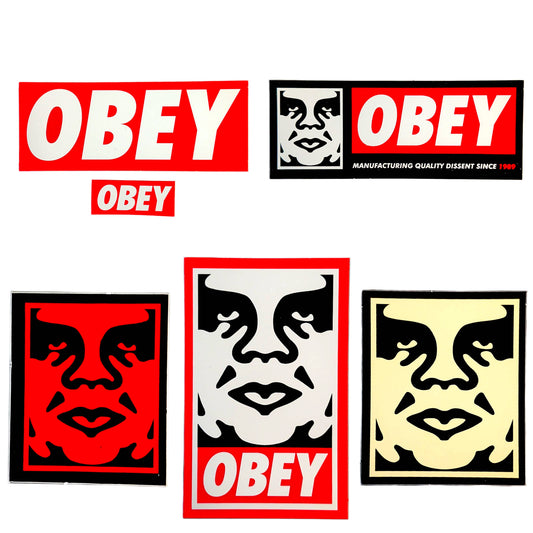 Shepard Fairey Sticker Pack #3
