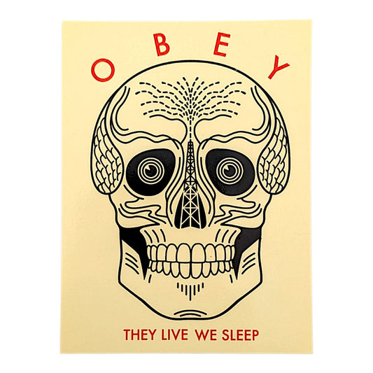Shepard Fairey
They Live We Sleep
Vinyl sticker
3 x 4 in
