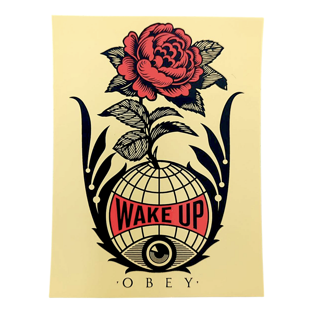 Shepard Fairey Wake up Sticker

4 x 5.25" vinyl sticker