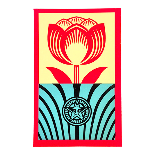 Shepard Fairey While Supplies Last Sticker