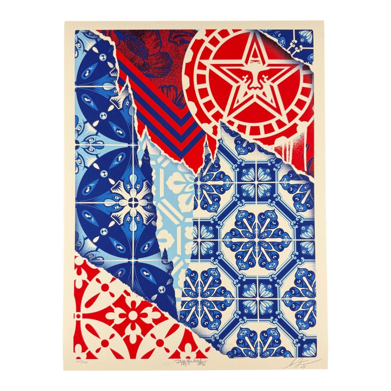 Shepard Fairey x ADD FUEL "Frequency" Print