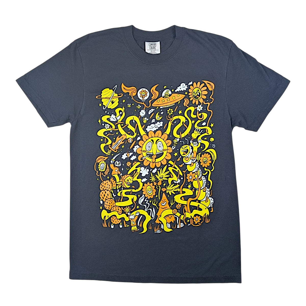 Skully Vibes "Battle for the Garden" Shirt - Black