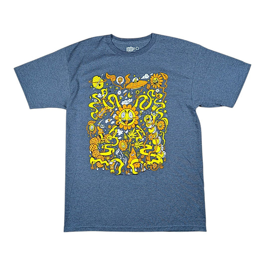 Skully Vibes "Battle for the Garden" Shirt - Gray
