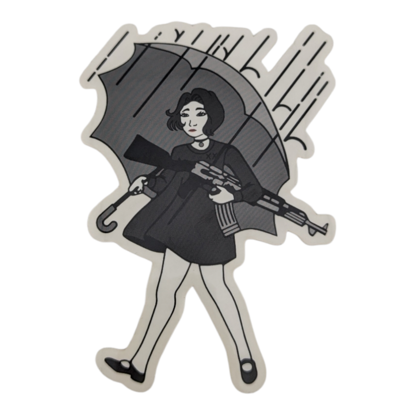 Slinger Assault Girl Sticker

Includes (1) 4” vinyl die cut sticker