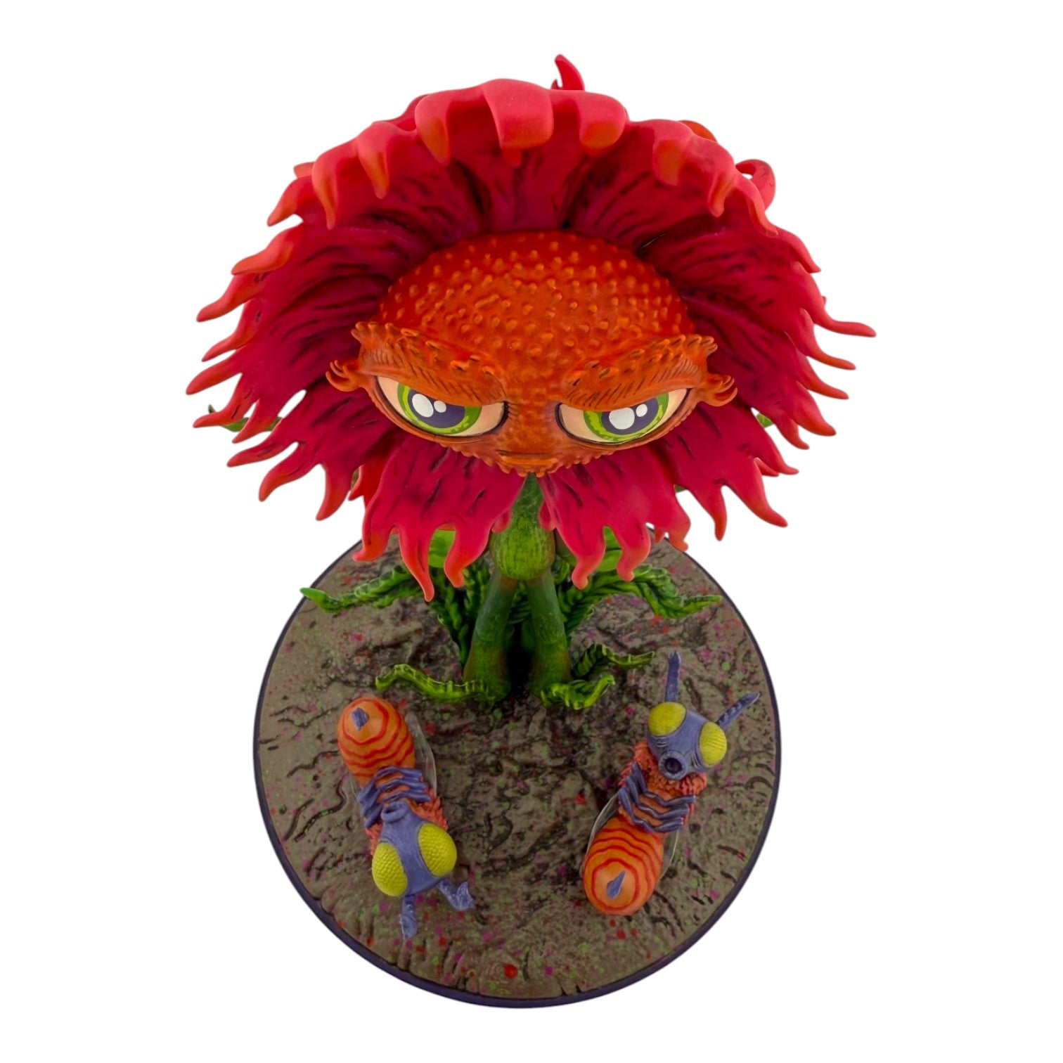 Marq Spusta 
Frustrated Flower (Red), 2025 
Hand-painted resin sculpture 
7.5 x 5 x 5 in 
Edition of 350 

Accompanied by Digital Certificate of Authenticity provided by Verisart 