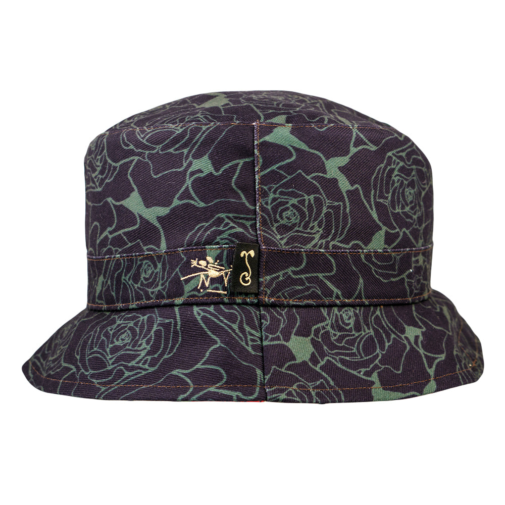 Stanley Mouse Mandolin Jester Never Summer Reversible Bucket Hat
- Fully Reversible
- Screen Printing
- Sublimation Printing
- Woven Badge
- Stash Pocket
- Limited Edition of 200