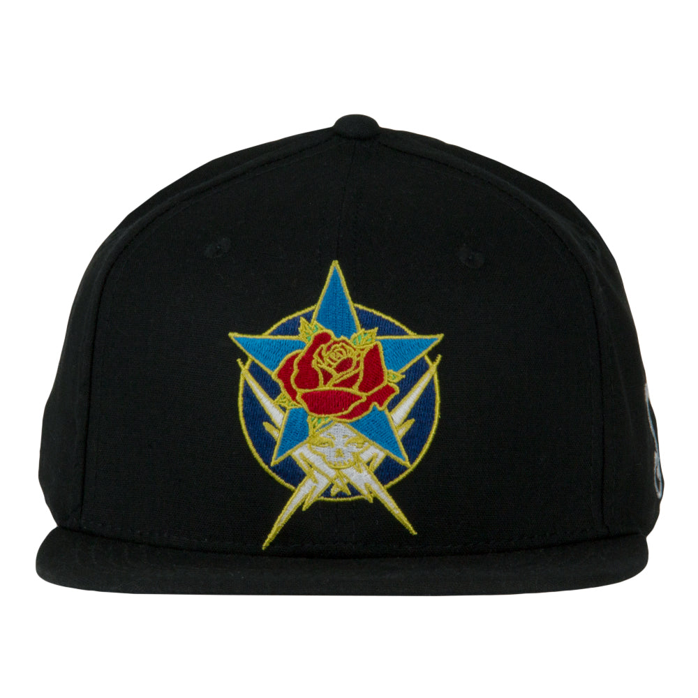 Stanley Mouse x Grassroots Dead Star Black Fitted Hat
- Fine Hemp Panels & Brim
- Embroidered Artwork
- Square Brim
- Satin Lining
- Stash Pocket
- Fitted Closure
- Limited Edition of 420