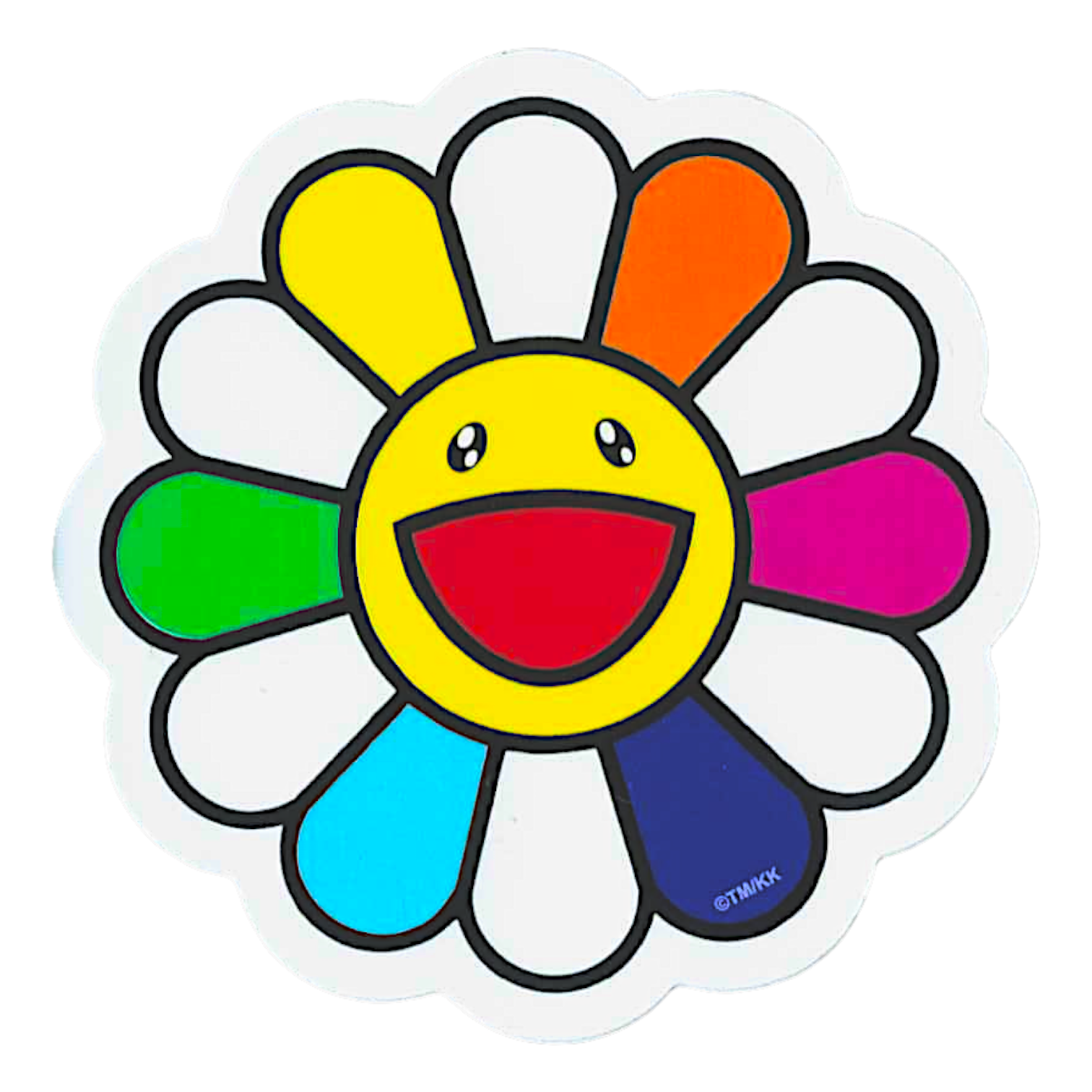 Takashi Murakami x The Broad Flower Sticker