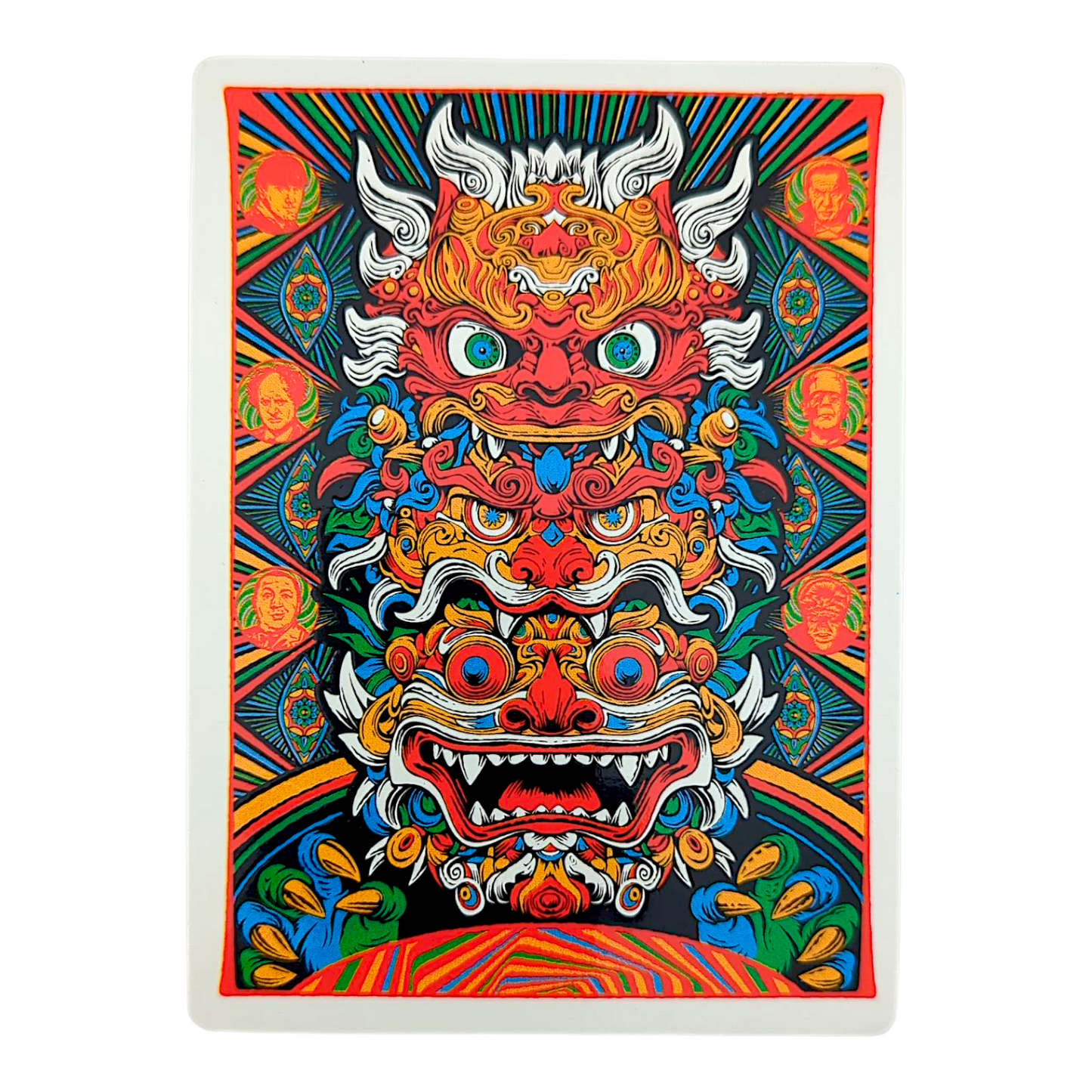 Todd Slater Bali Barong Sticker