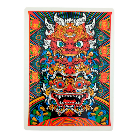 Todd Slater Bali Barong Sticker