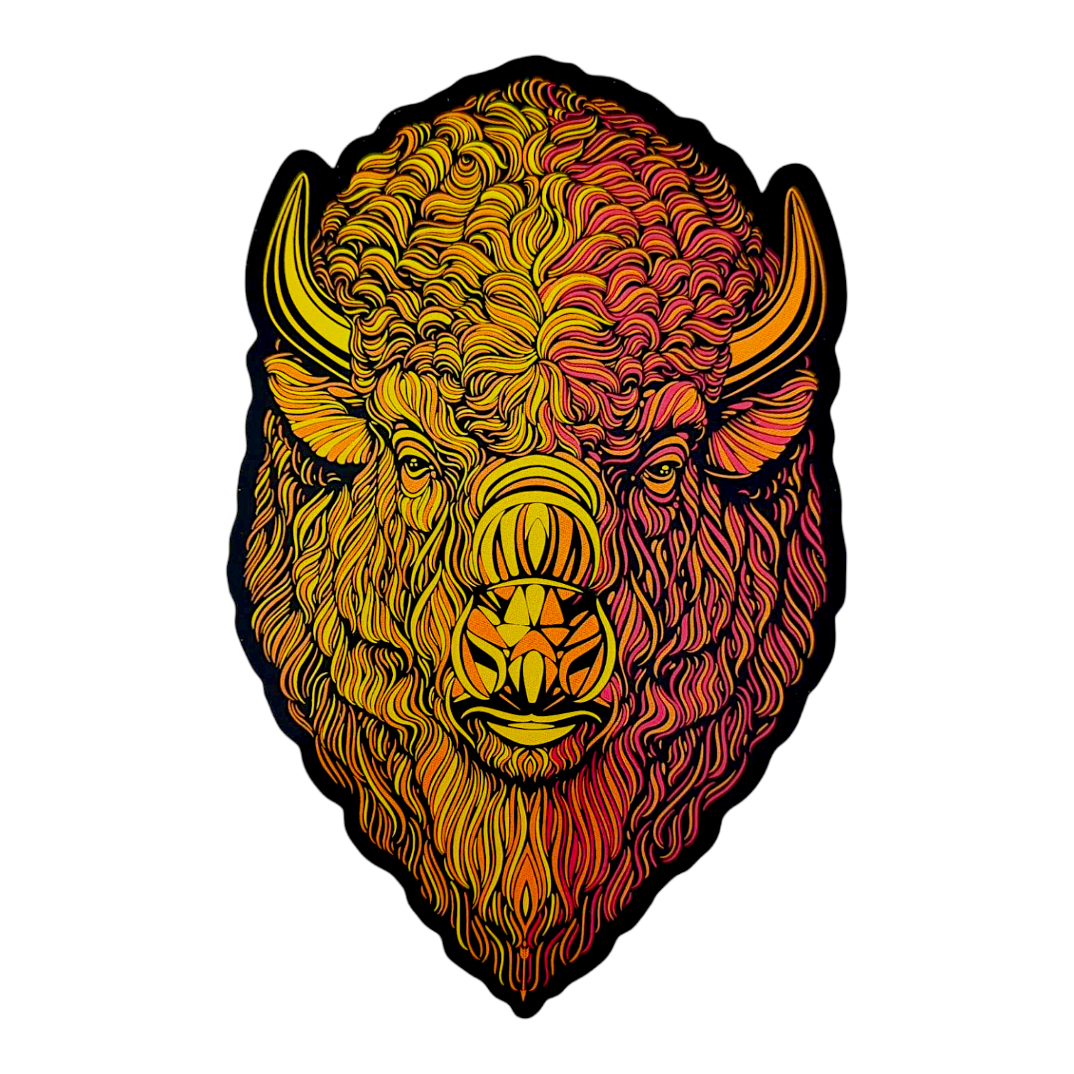 Todd Slater Bison Sticker