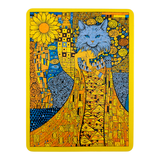 Todd Slater China Cat Sticker