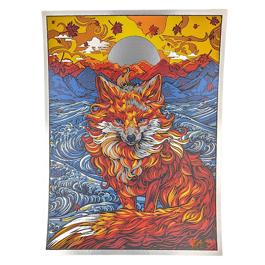 Todd Slater
Edge of the Wild (Foil), 2026
8 color screenprint on foil paper
12 x 16 in
Edition of 4

Hand signed + numbered by the artist