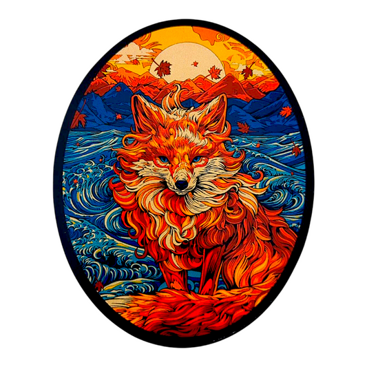 Todd Slater Fox Sticker