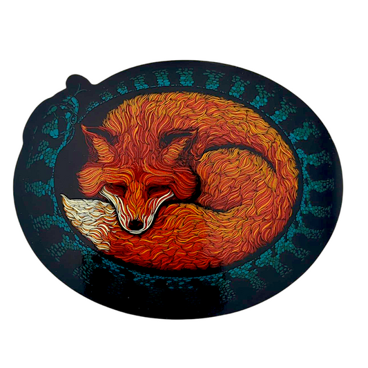 Todd Slater Fox Sticker 