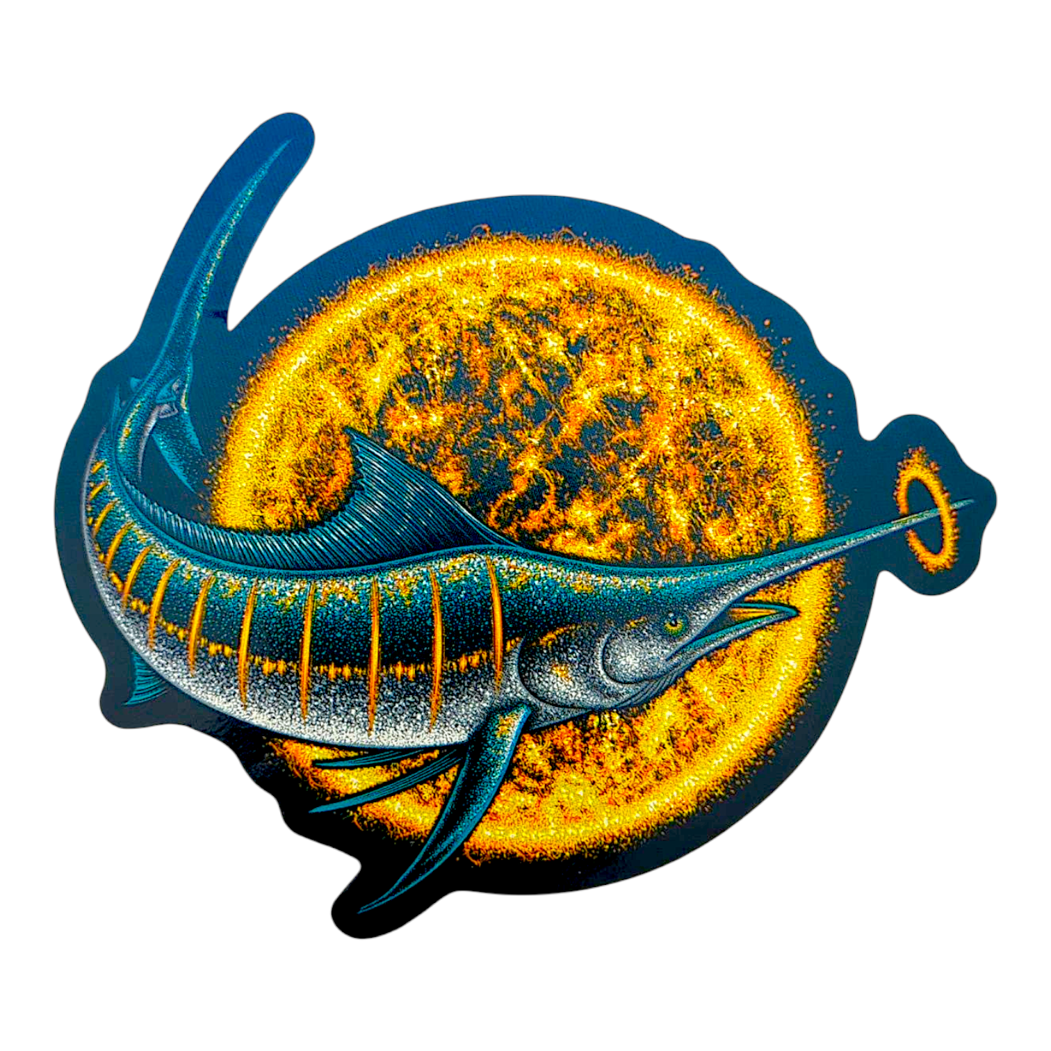 Todd Slater Marlin Sticker