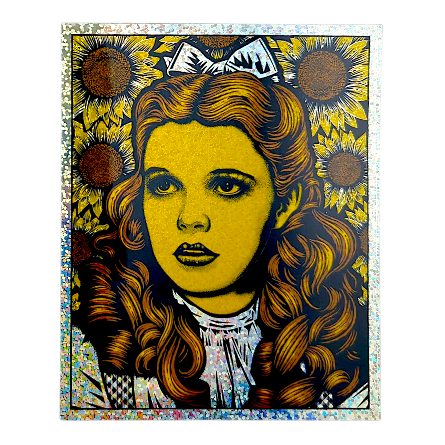 Todd Slater No Place Like Home (Dorothy Gale) Sparkle Foil Sticker