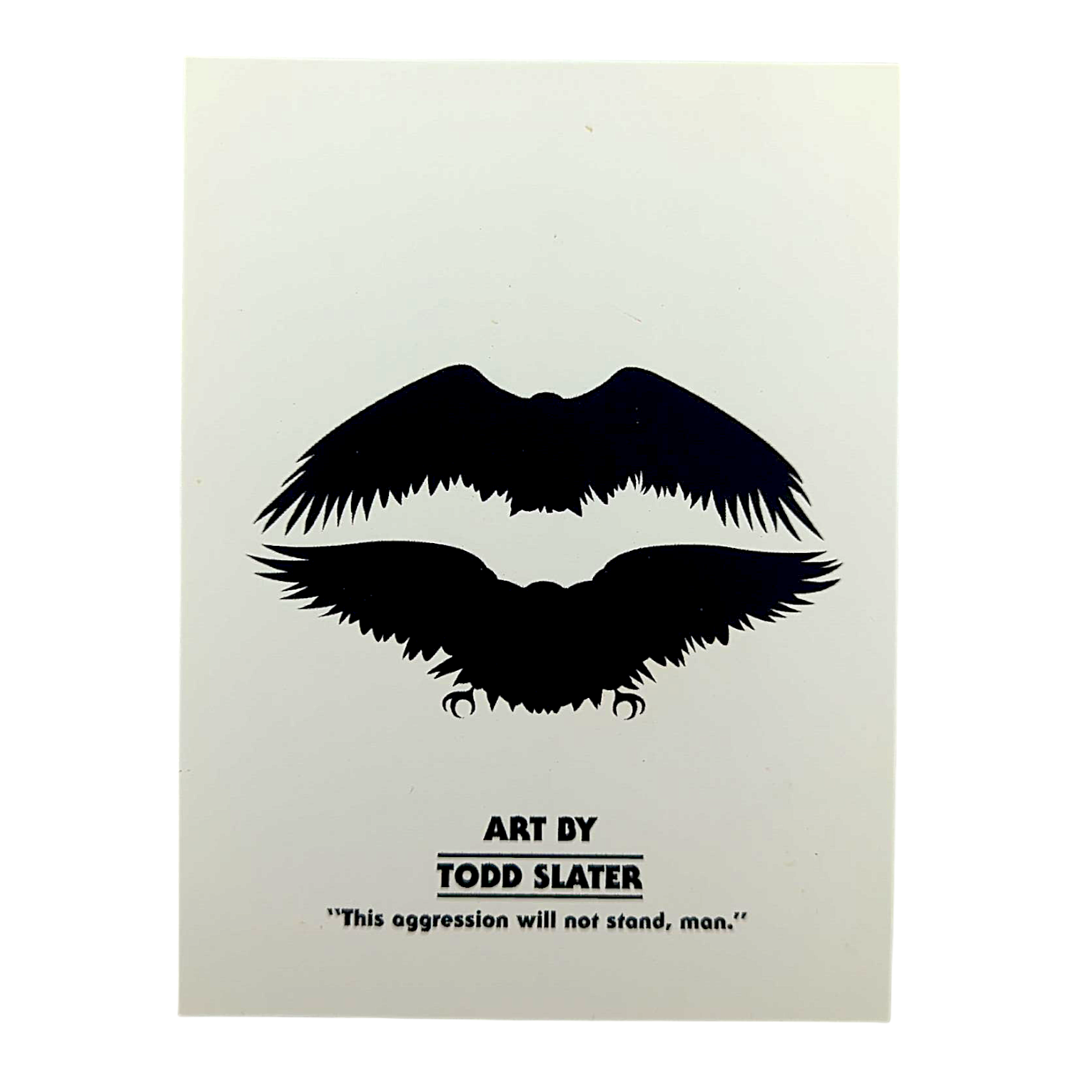 Todd Slater Occasional Acid Flashback (The Dude) Sticker