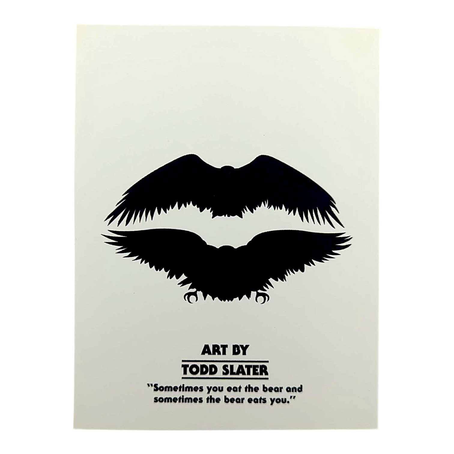 Todd Slater Occasional Acid Flashback (The Stranger) Sticker