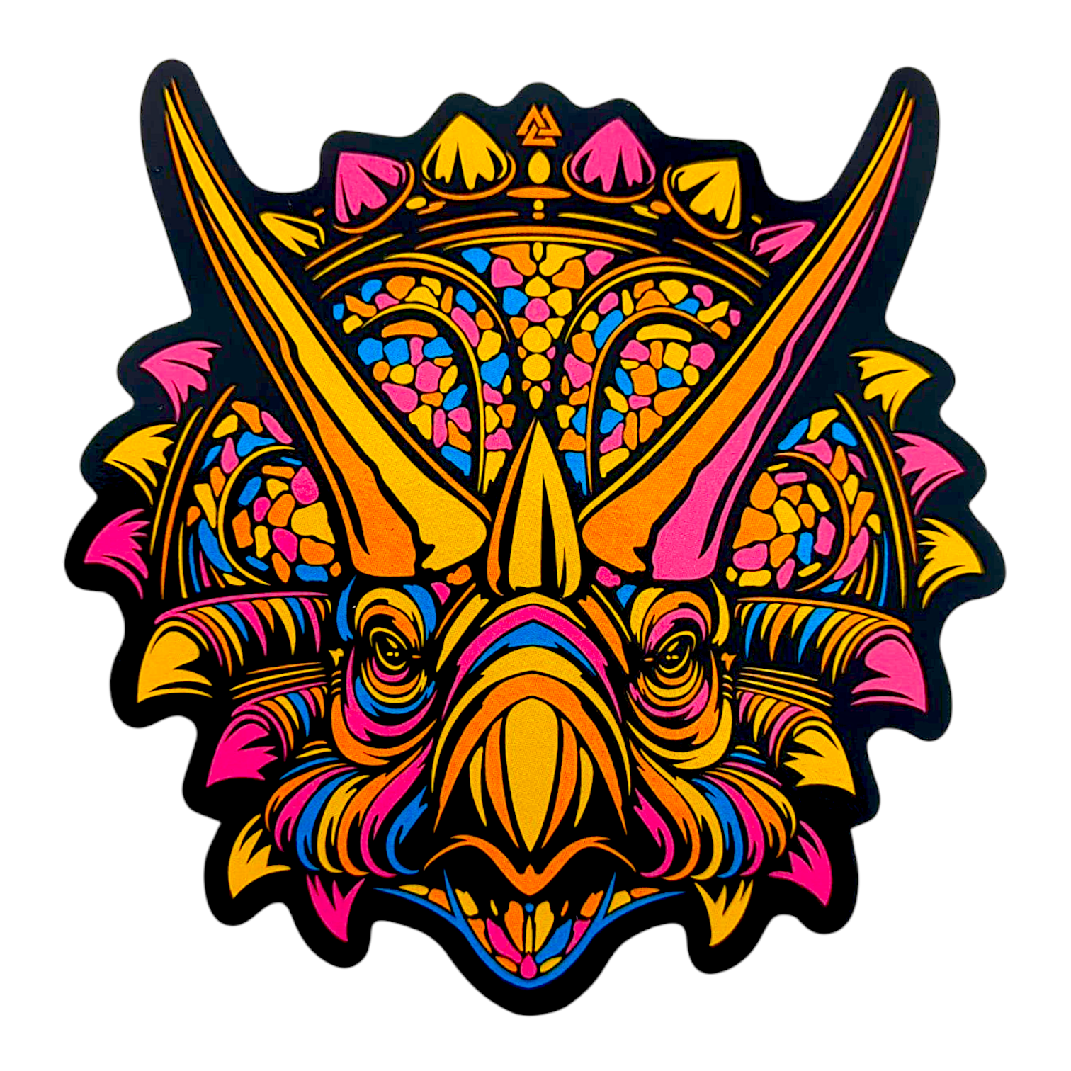 Todd Slater Triceratops Sticker