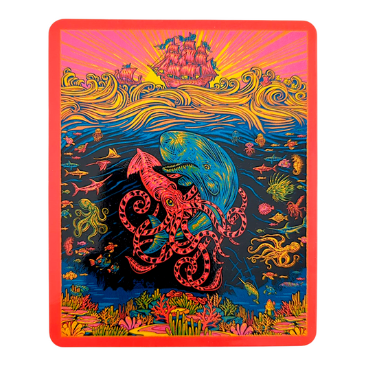 Todd Slater Whale Sticker