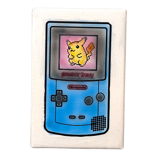 Trevy Metal "Game Boy #11" Original on Canvas