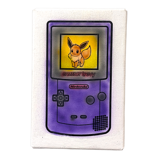 Trevy Metal "Game Boy #12" Original on Canvas