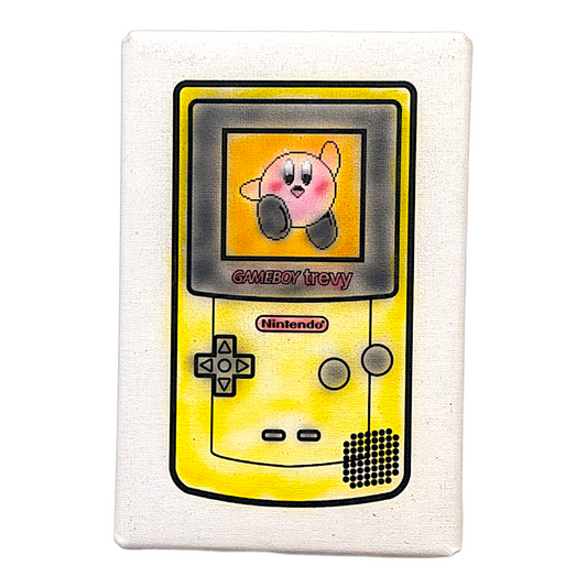 Trevy Metal "Game Boy #5" Original on Canvas