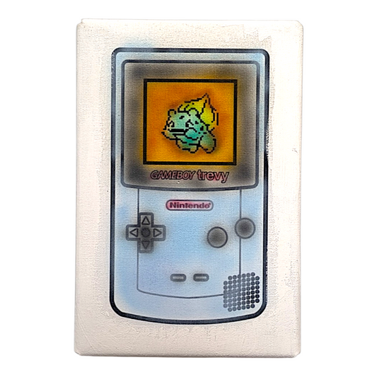Trevy Metal "Game Boy #9" Original on Canvas