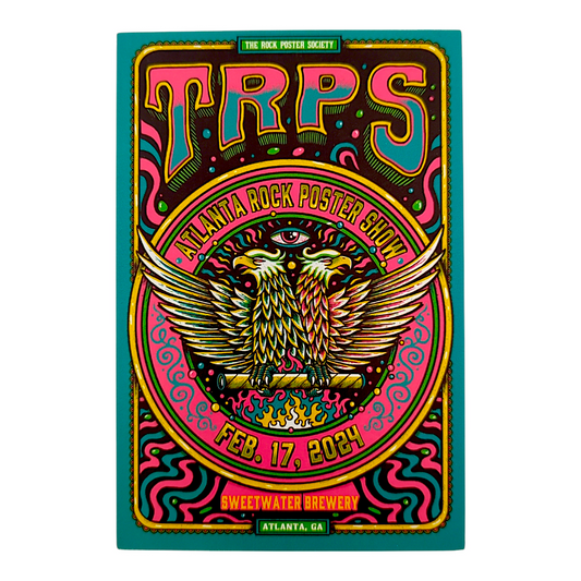 TRPS Atlanta Rock Poster Show Handbill by Matt Leunig