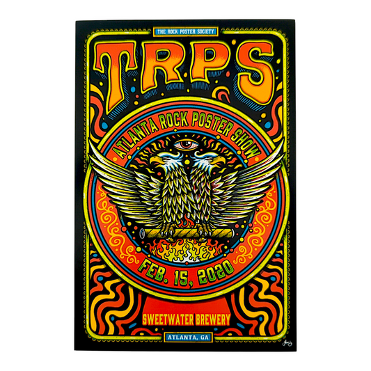 TRPS Atlanta Rock Poster Show Handbill by Matt Leunig