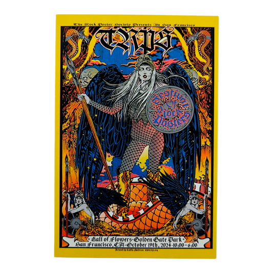 TRPS Festival of Rock Posters Handbill by Caitlin Mattisson