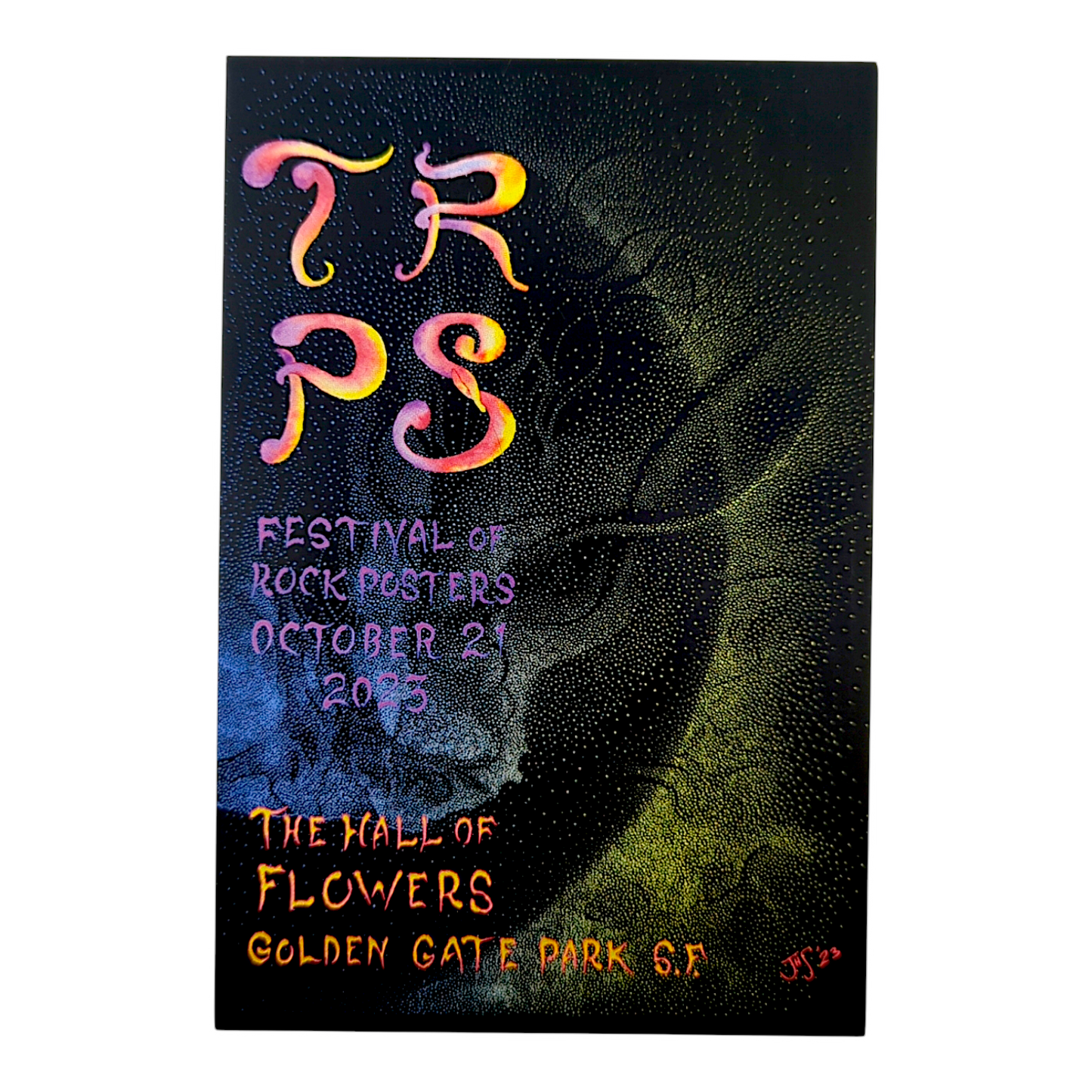 TRPS Festival of Rock Posters Handbill by John Seabury