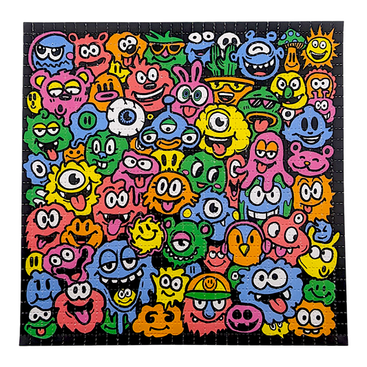 Trevy Metal
Colorful Chaos (Lifesavers Colorway), 2026
Archival pigment print on perforated paper
7.5 x 7.5 in
Edition of 30

Hand signed + numbered by the artist