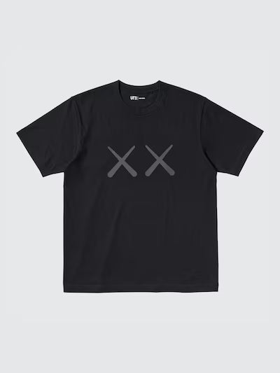 KAWS + Warhol UT Graphic T Shirt - Black