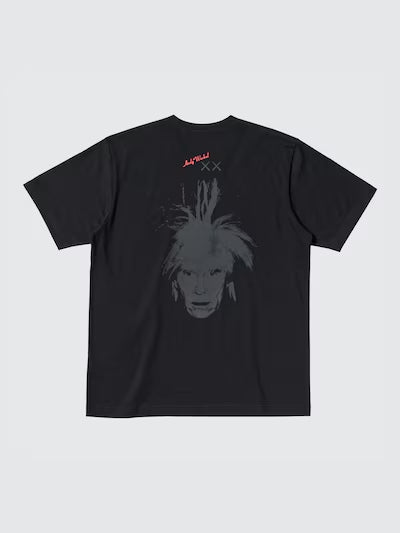 KAWS + Warhol UT Graphic T Shirt - Black