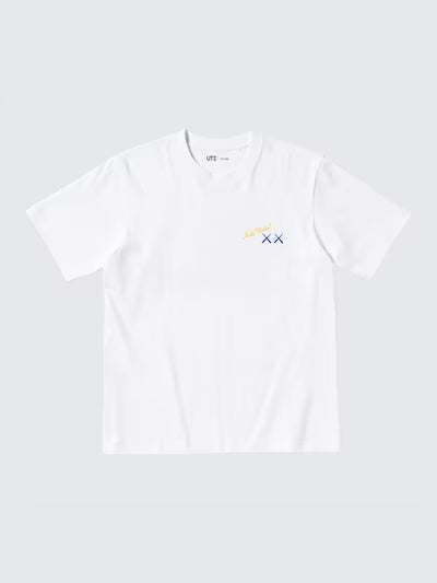 KAWS + Warhol UT Graphic T Shirt - White