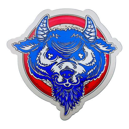 Vincent Gordon Billy Goat Sticker