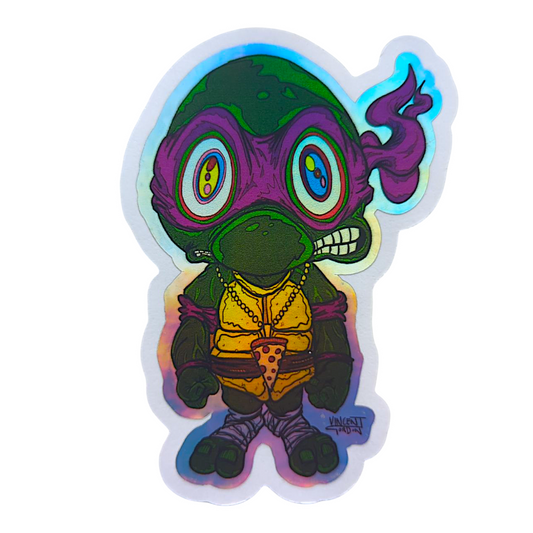 Vincent Gordon Donatello TMNT Study (Medium) Foil Sticker