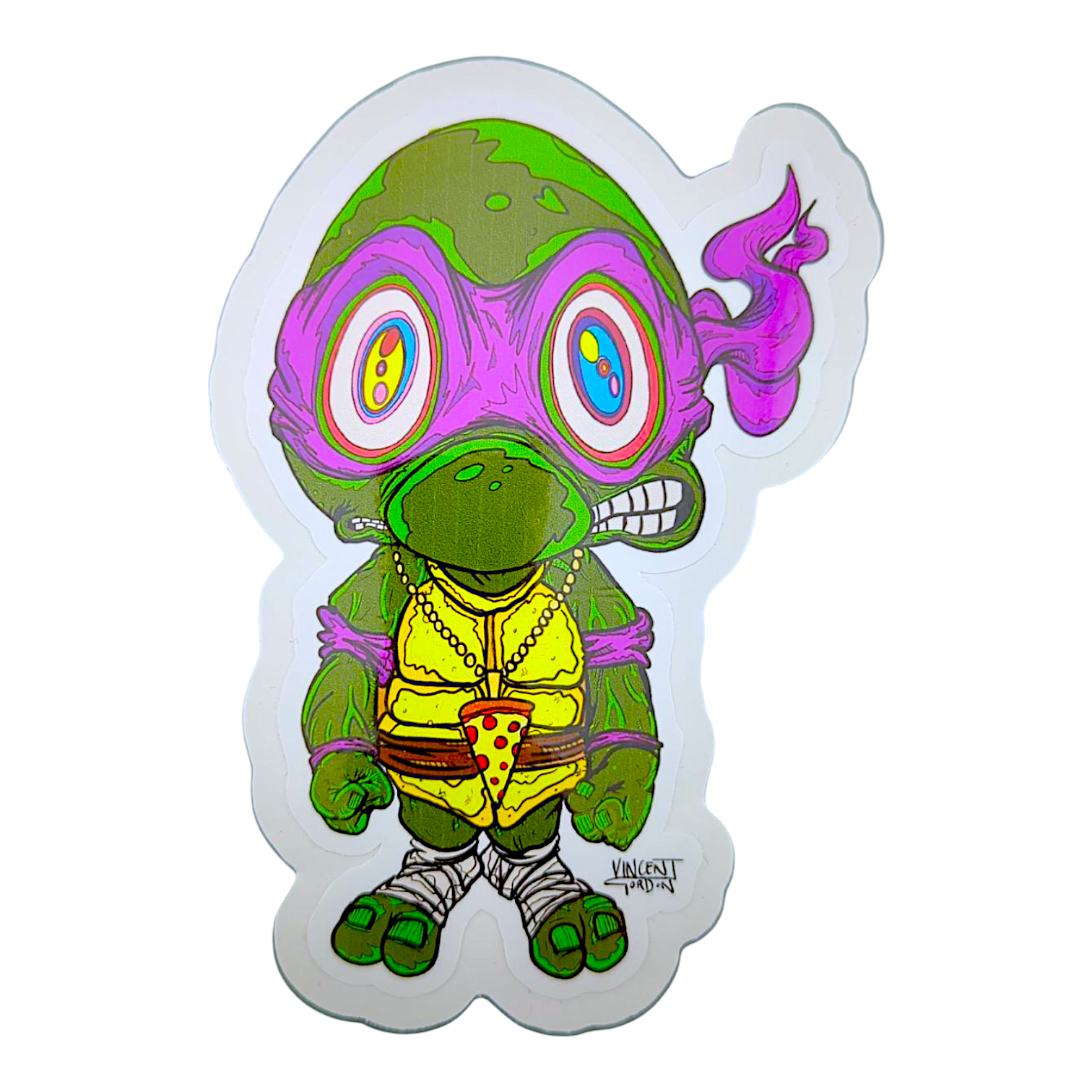Vincent Gordon Donatello (TMNT Study) Sticker