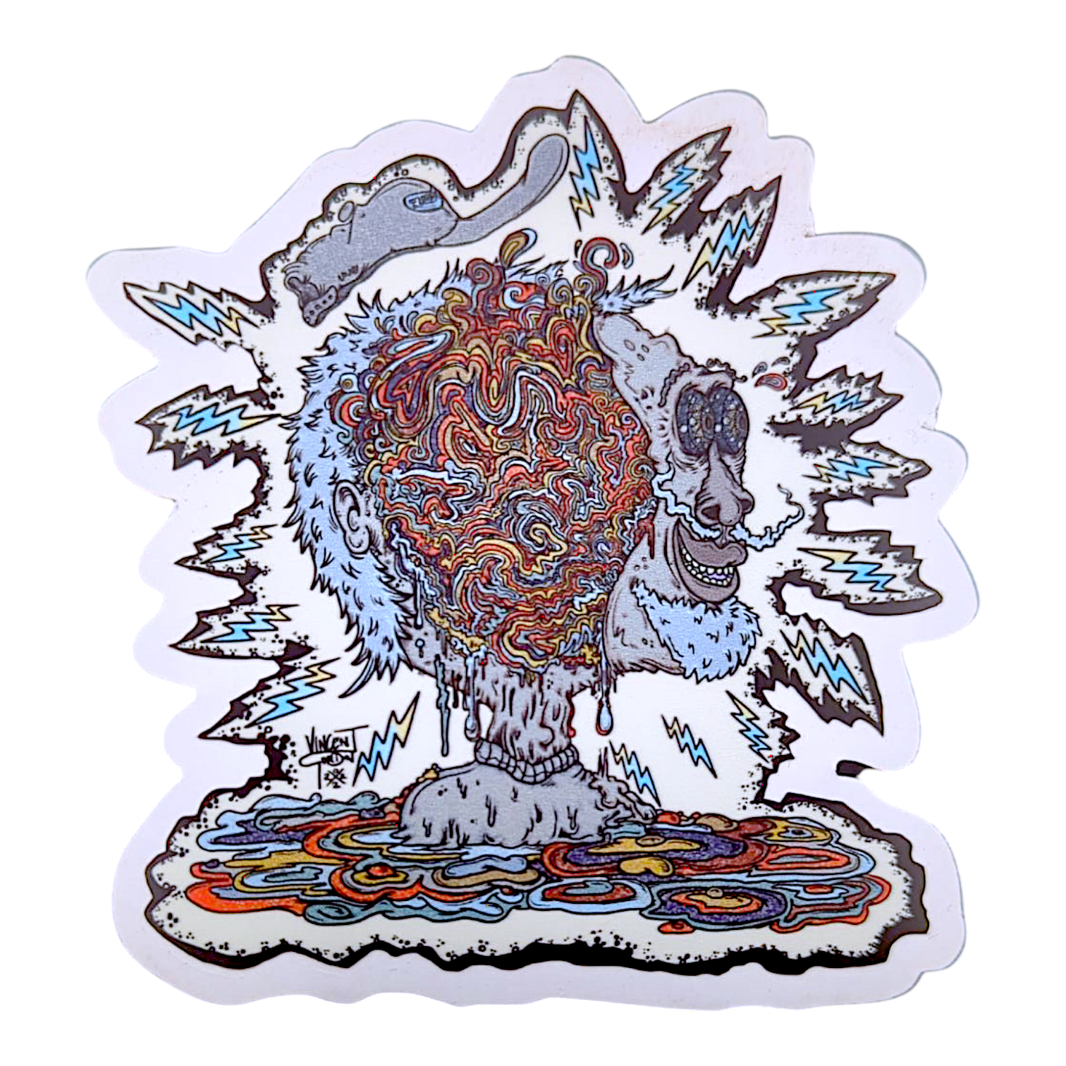 Vincent Gordon Froze Sticker