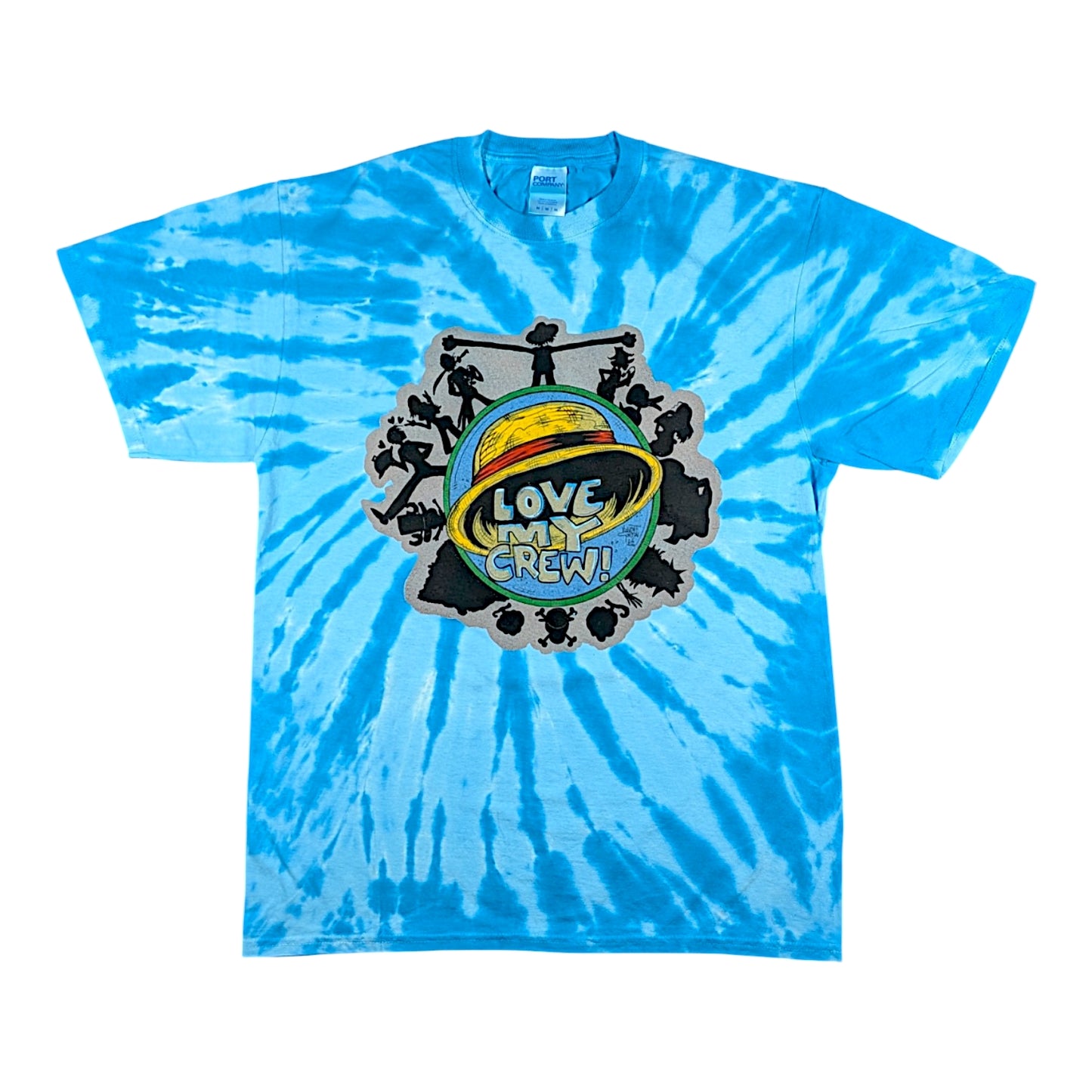 Vincent Gordon "I Love My Crew" Tie-Dye T Shirt