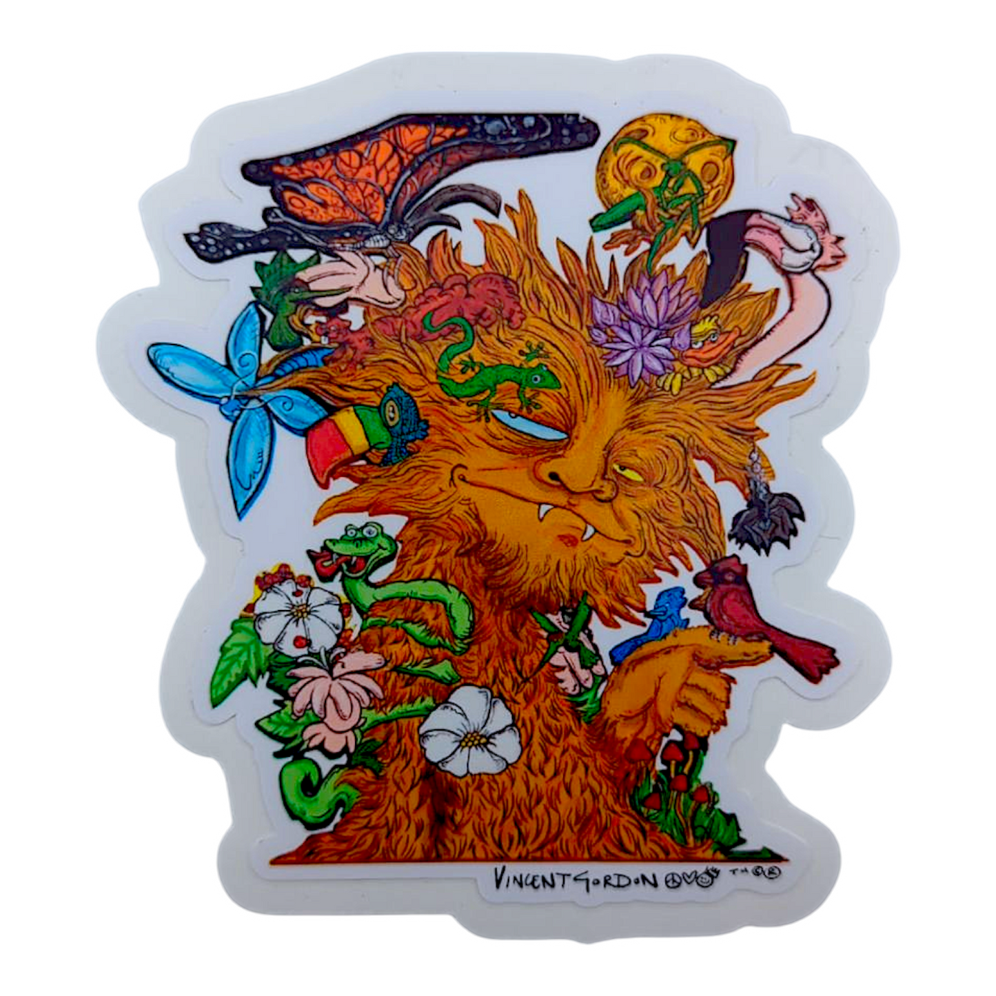 Vincent Gordon Kawaii Sticker