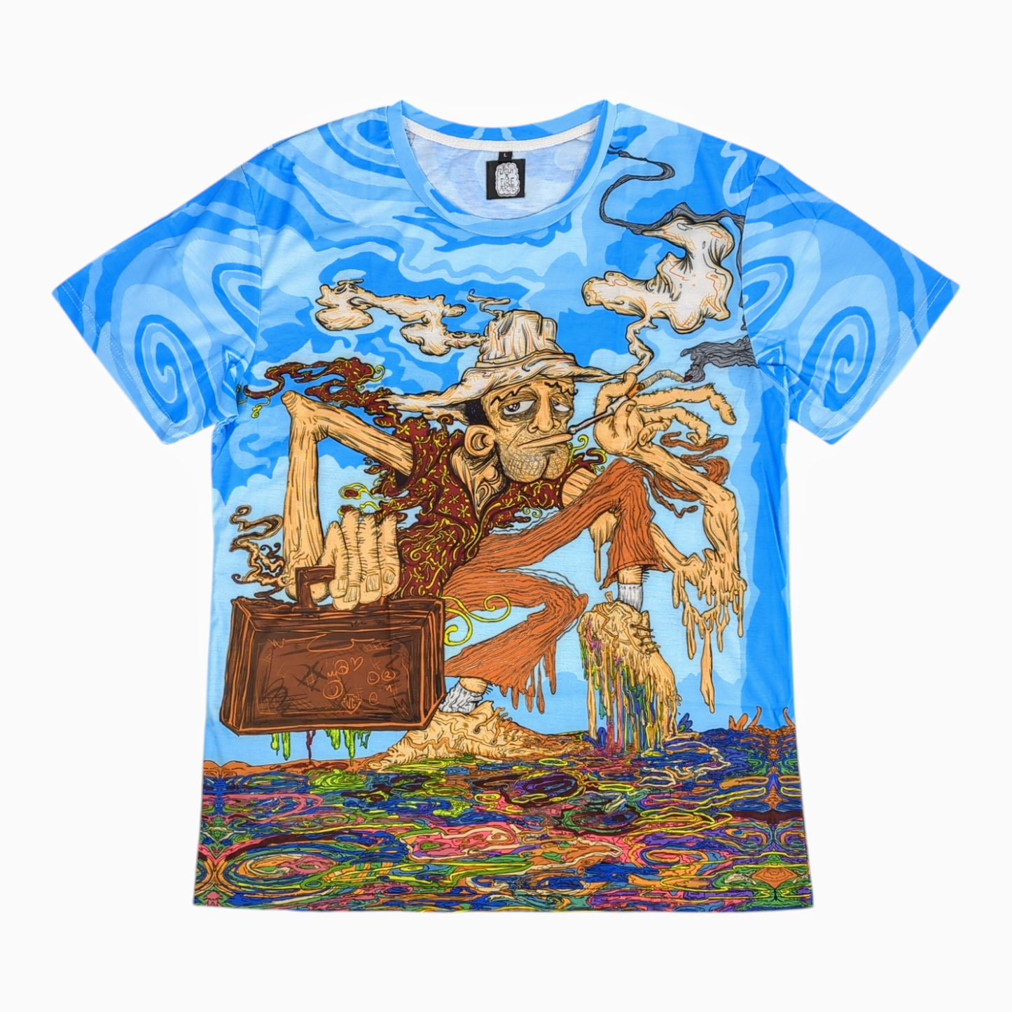 Vincent Gordon Melt Tech Gonzo (Allover) T Shirt
Sublimated image
Unisex
Crew neck