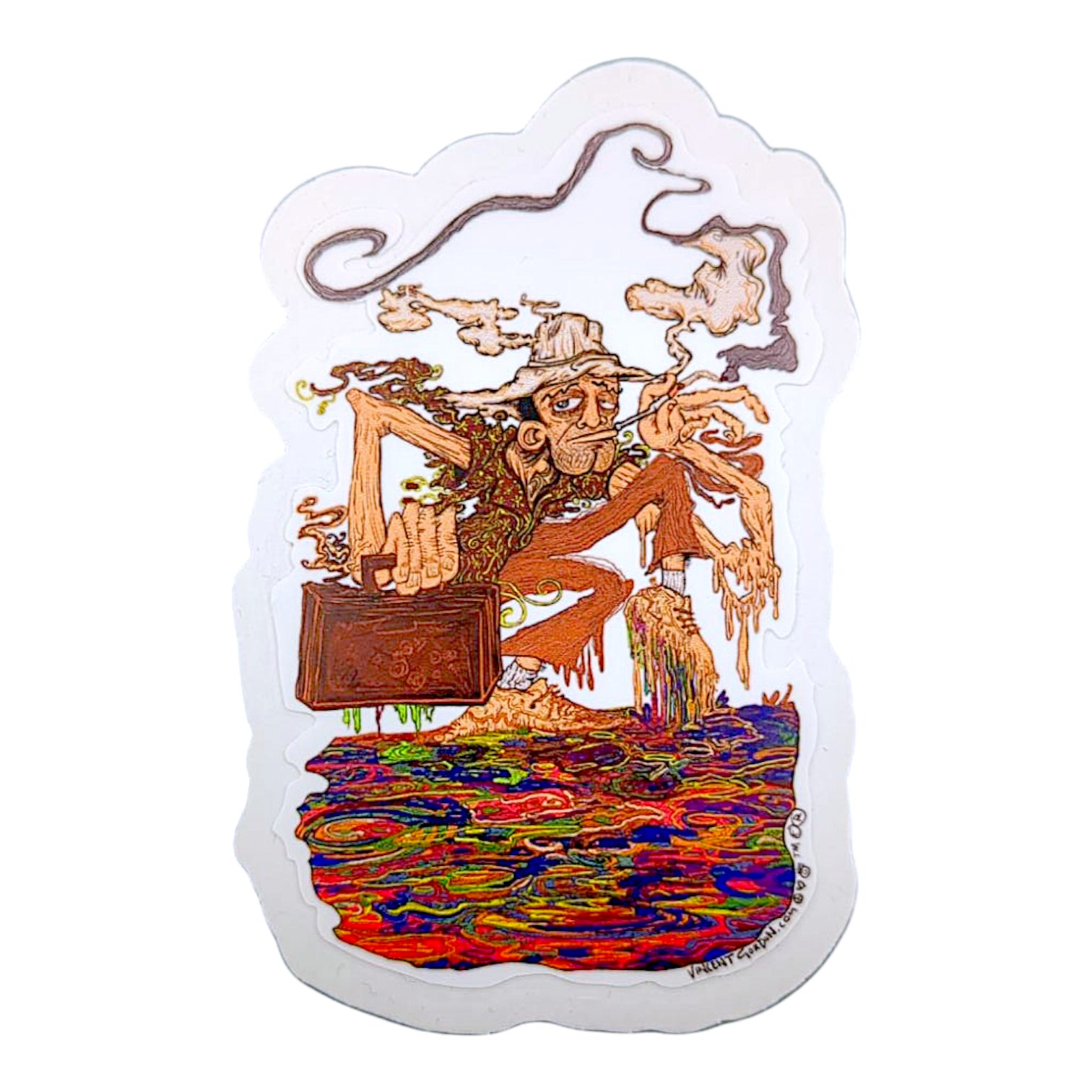 Vincent Gordon Melt Tech Gonzo Sticker