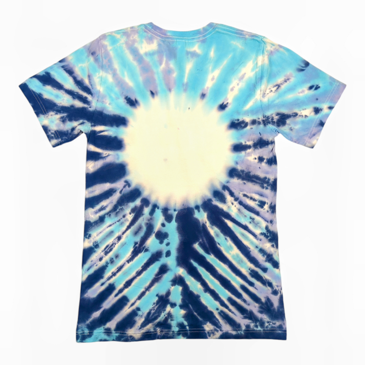 Vincent Gordon Melty Mushrooms Tie-Dye T Shirt
Sublimated image
100% Polyester
Unisex
Crew neck